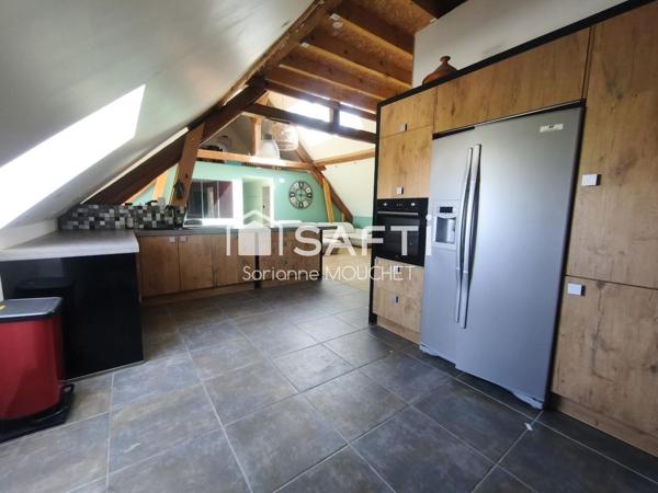 Appartement duplex avec terrasse couverte