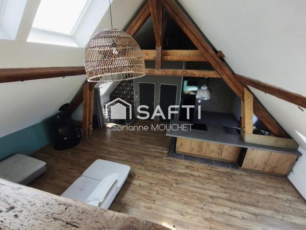Appartement duplex avec terrasse couverte