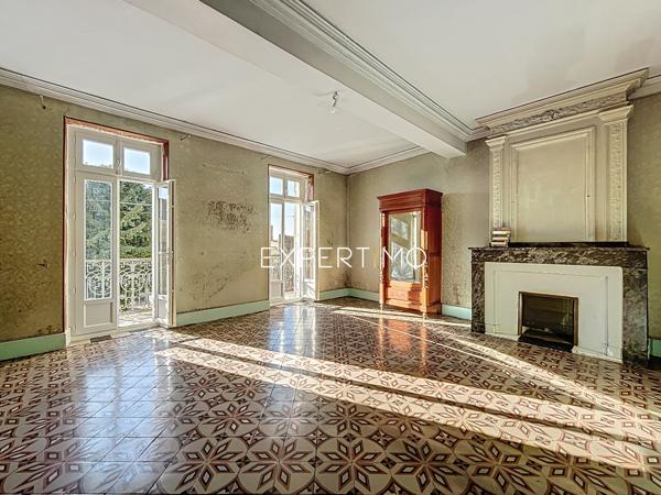 Castelnaudary (11400) Castelnaudary : immeuble de 480m² avec cour intérieure de 740m2 env. en plein centre ville.