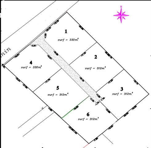 Terrain à vendre 330 m² Saint-Pierre
