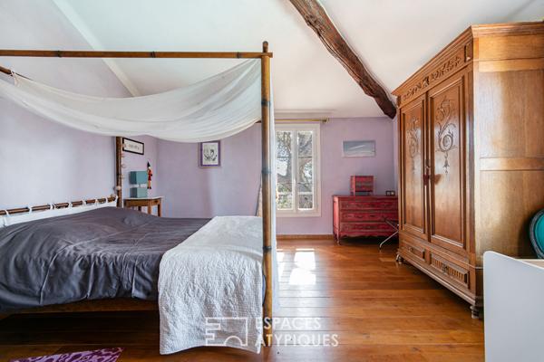 Propriété d’exception, de charme, avec grands espaces et potentiel illimité