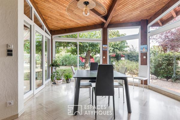 Maison aux volumes contemporains proche centre historique