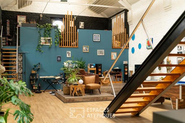 Loft face à un monument historique classé