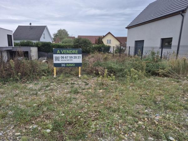Vente / Terrain constructible à Kembs (68680)