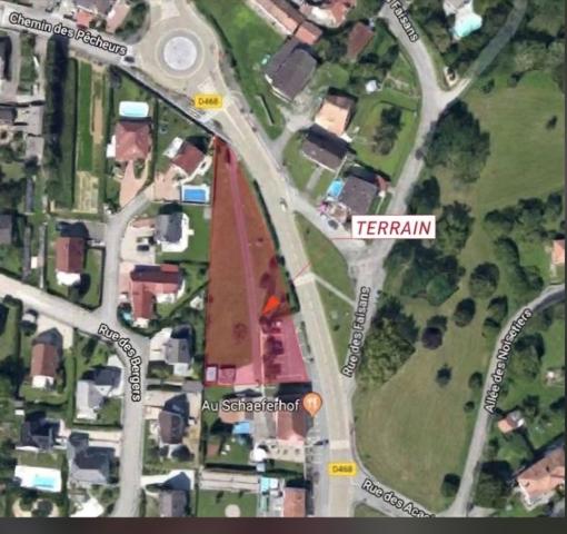 Vente / Terrain constructible à Kembs (68680)