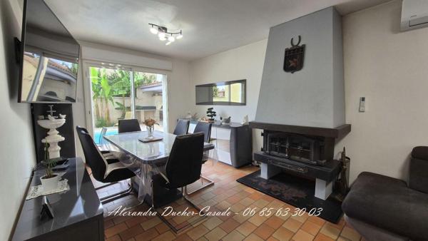 Maison proche commodités centre-ville avec piscine et garage