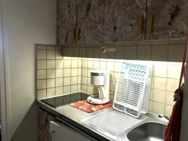 Dans la Station de la MONGIE dans les Hautes Pyrénées un studio de 26 m² aux pieds des pistes de ski avec Balcon et cellier.