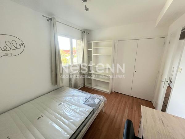 Toulouse Rangueil 31400 à deux pas des Facultés , Agréable T3 de 56.45m² très bien agencé , avec petit balcon, cave et place de parking , CHAUFFAGE COLLECTIF