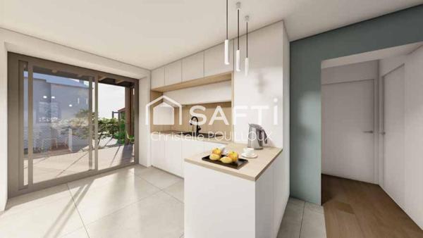 Appartement réhabilité haut de gamme, 4 chambres, 2SDB, terrasse, parking