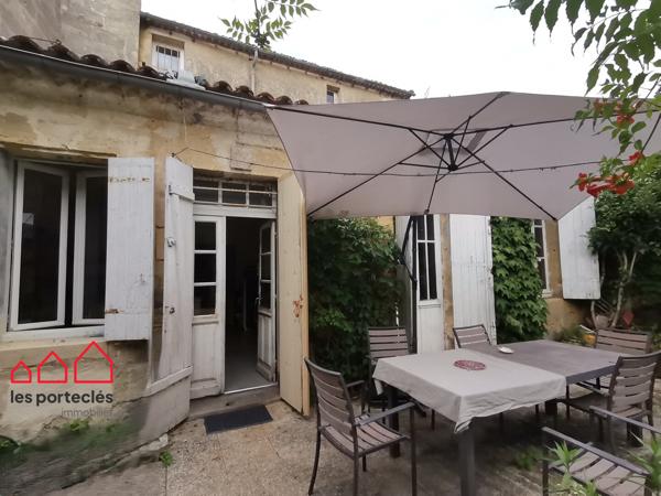 Maison pierre 5 chambres, Jardin et garage en centre ville