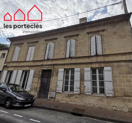 Maison pierre 5 chambres, Jardin et garage en centre ville