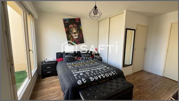 Appartement duplex 2 pièces avec terrasse, balcon, piscine et parking