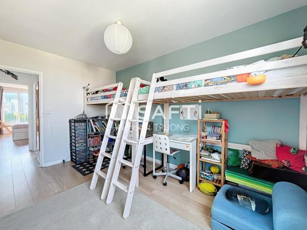 3 PIECES - 65M2 - SEJOUR - CUISINE - 2 CH - BALCON - CAVE - JARDIN D'ENFANTS