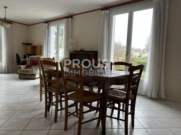 En exclisivité bessines, plain-pied calme et lumineux, 3 chambres et jardin