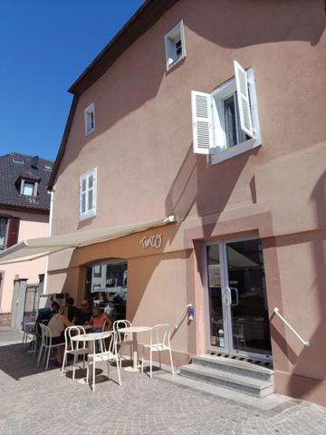 Immeuble de rapport avec 2 locales commercial et 1 appartement.