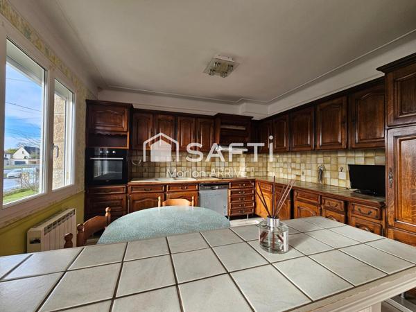 Maison néo-bretonne de 98m² – 5 min plages St-Cast