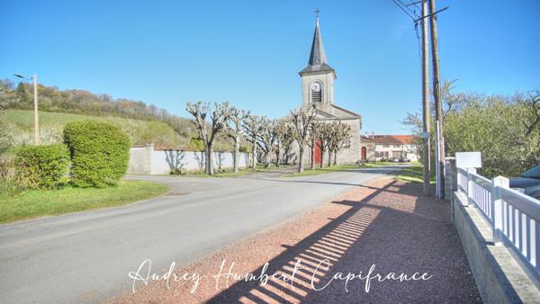 Maison à vendre plain-pied - grand séjour - cuisine récente - 3 chambres - véranda - terrasse - proche de VIGNEULLES LES HATTONCHATE (55)