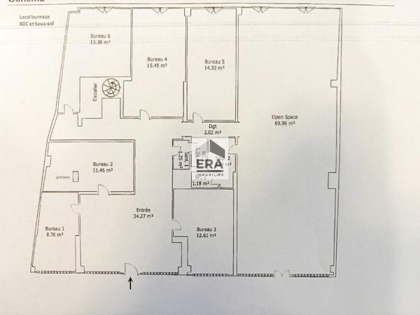 Murs Paris 7 pièces 258,48 m2