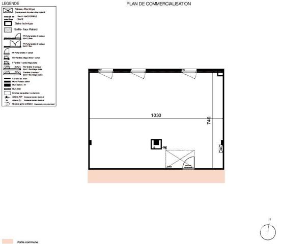 Murs commerciaux  à vendre 75 m² Jacou