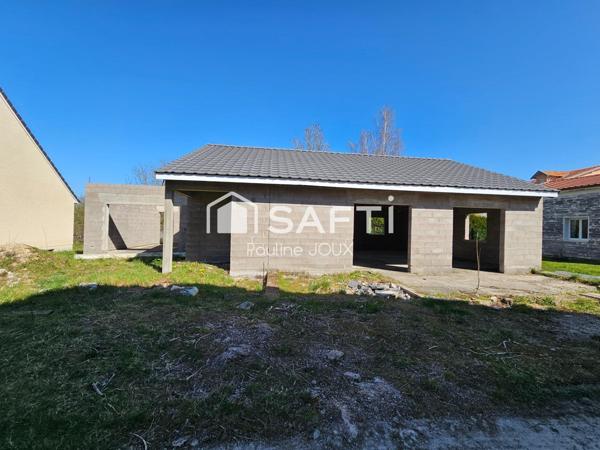 Maison en cours de construction 119m2 avec terrain