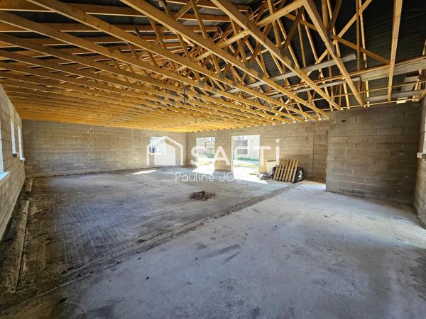 Maison en cours de construction 119m2 avec terrain