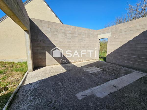 Maison en cours de construction 119m2 avec terrain