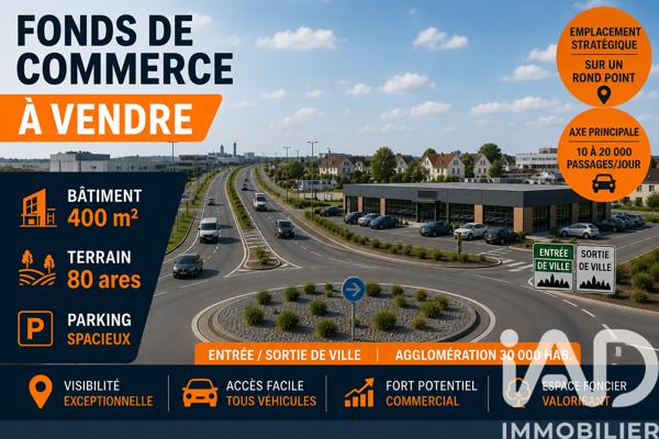 Restaurant à vendre 400 m² Château-Gontier-sur-Mayenne