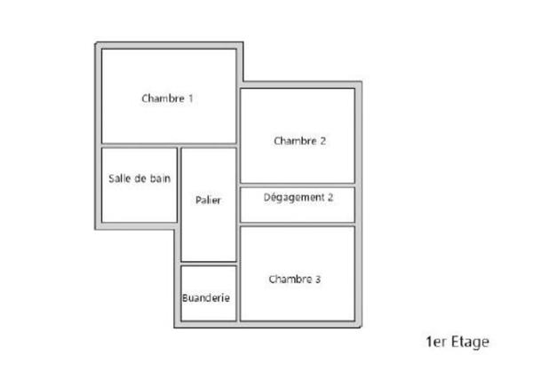 Dpt Sarthe (72), à vendre LA CHARTRE SUR LE LOIR maison P6 de 132,48 m² - Terrain de 629,00 m² - cave-balcon- terasse