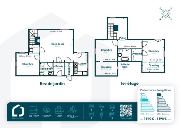 Vente / Maison à Moret-Loing-et-Orvanne (77250)