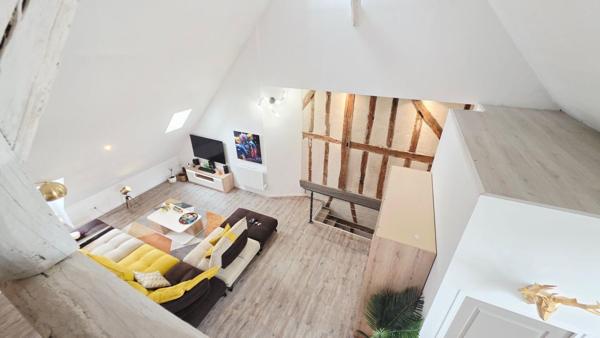 BOURGES CENTRE APPARTEMENT LOFT 106M² 3 CHAMBRES