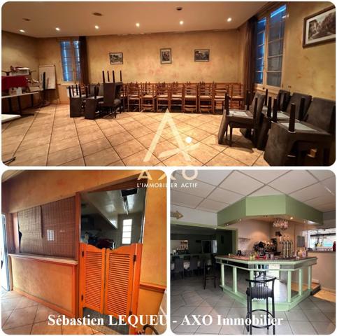 location commerce / restaurant avec grand parking