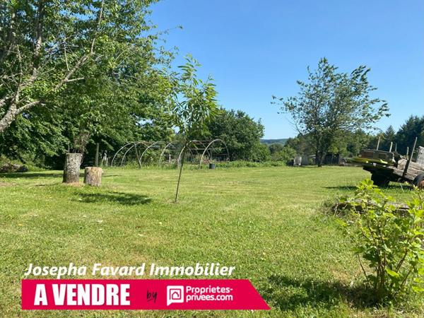 Maison de caractère de 158 m² avec 5 chambres et grand terrain à Bugeat