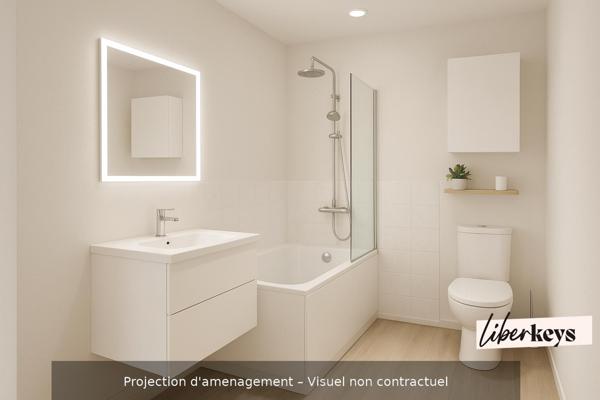 🏠  Duplex 71 m² lumineux + garage – Gare TGV à 2 min – Idéal investisseur ou actif mobile