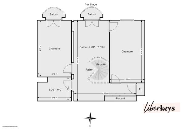 🏠  Duplex 71 m² lumineux + garage – Gare TGV à 2 min – Idéal investisseur ou actif mobile