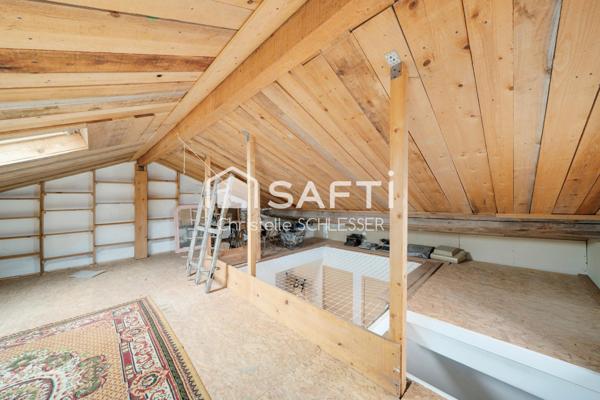 Maison lorraine de caractère – Grands volumes – Idéale entrepreneur