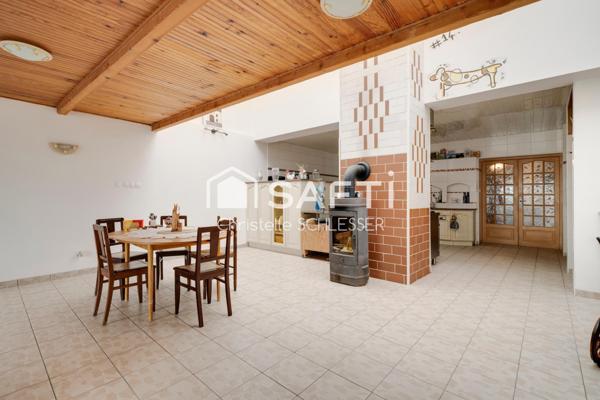 Maison lorraine de caractère – Grands volumes – Idéale entrepreneur