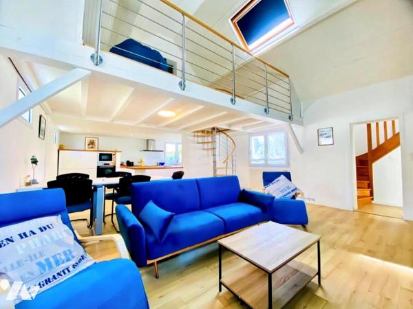 Maison familiale 4 chambres – Vie de plain-pied – Garage – Theix-Noyalo