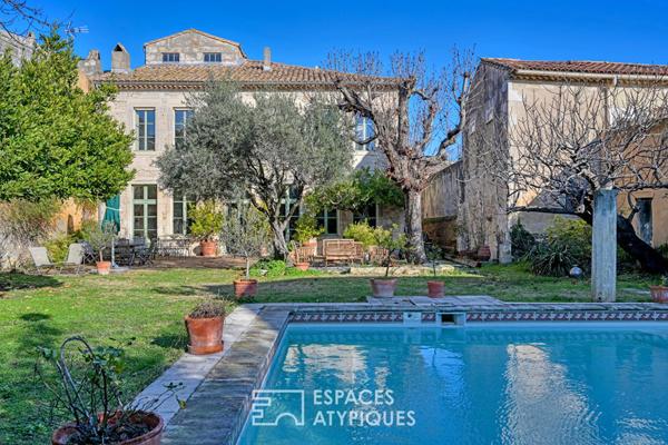 Maison de Maître et son intime jardin – 5 min de la gare TGV