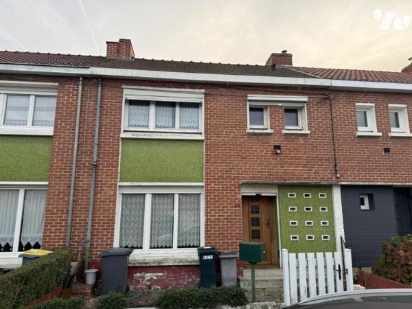 Maison type 4 à Valenciennes proche hôpital avec garage