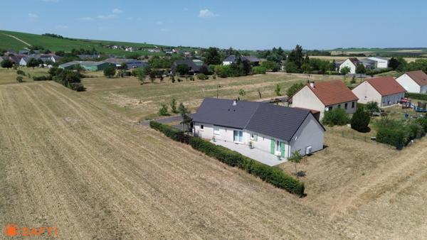 Pavillon de plain-pied - 3 chambres - 124 m²