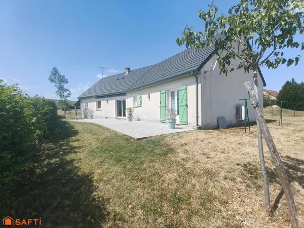 Pavillon de plain-pied - 3 chambres - 124 m²