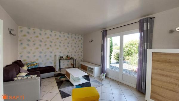 Pavillon de plain-pied - 3 chambres - 124 m²