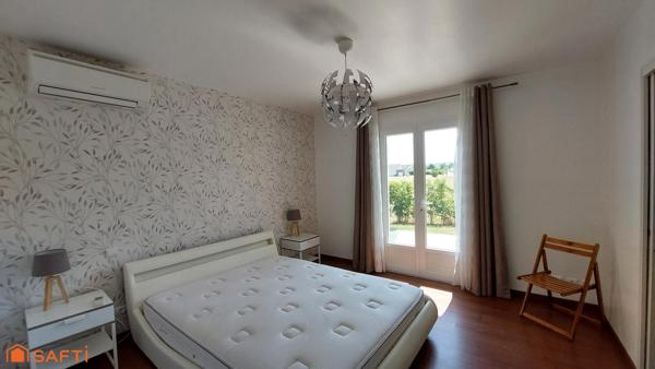 Pavillon de plain-pied - 3 chambres - 124 m²
