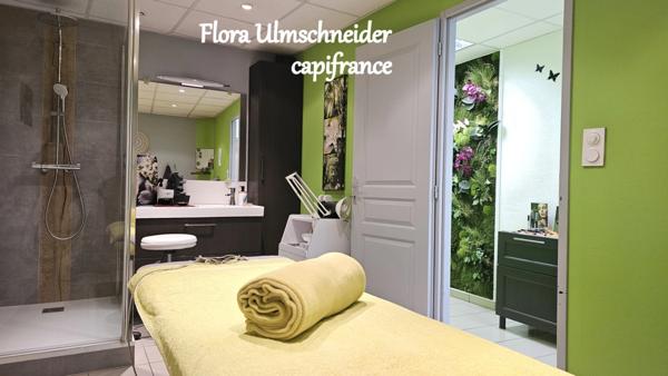 Fonds de commerce à vendre, votre futur institut de beauté vous attend à Seyssel (01), un bel écrin de bien-être à reprendre. Aux frontières de la Savoie et Haute-Savoie.