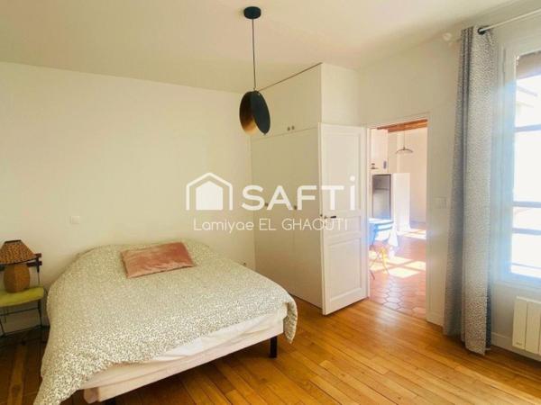 Appartement baigné de lumière et au calme absolu