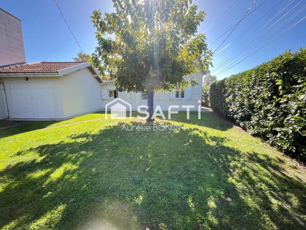 Talence Belle arcachonnaise rénovée avec garage et jardin