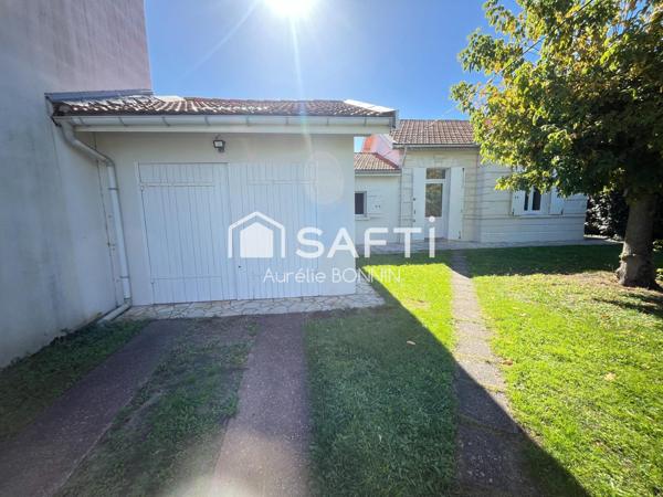 Talence Belle arcachonnaise rénovée avec garage et jardin