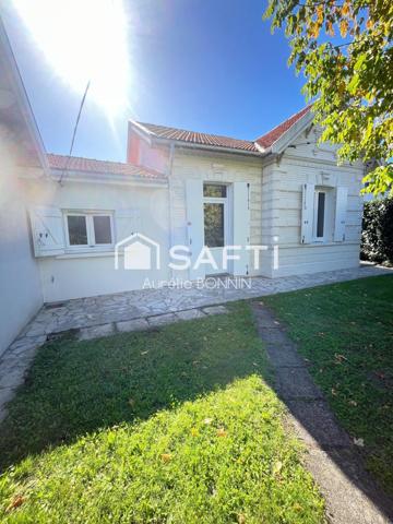 Talence Belle arcachonnaise rénovée avec garage et jardin