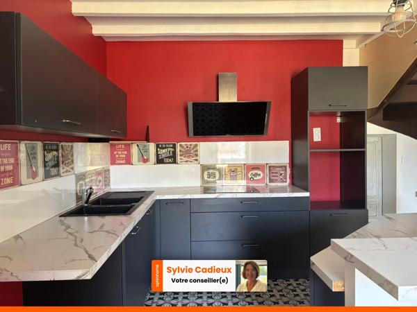 À pied des commerces et de la gare – Maison en pierre de 135 m² avec garage et terrain clos