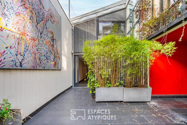 Loft en duplex au sein d’une ancienne résidence d’artistes